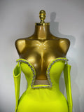 WomenSexy Off Shoulder Luxury Diamonds Long Bodycon Bandage Dress Celebrity Elegant Prom Gown Birthday Club Cocktail Dress